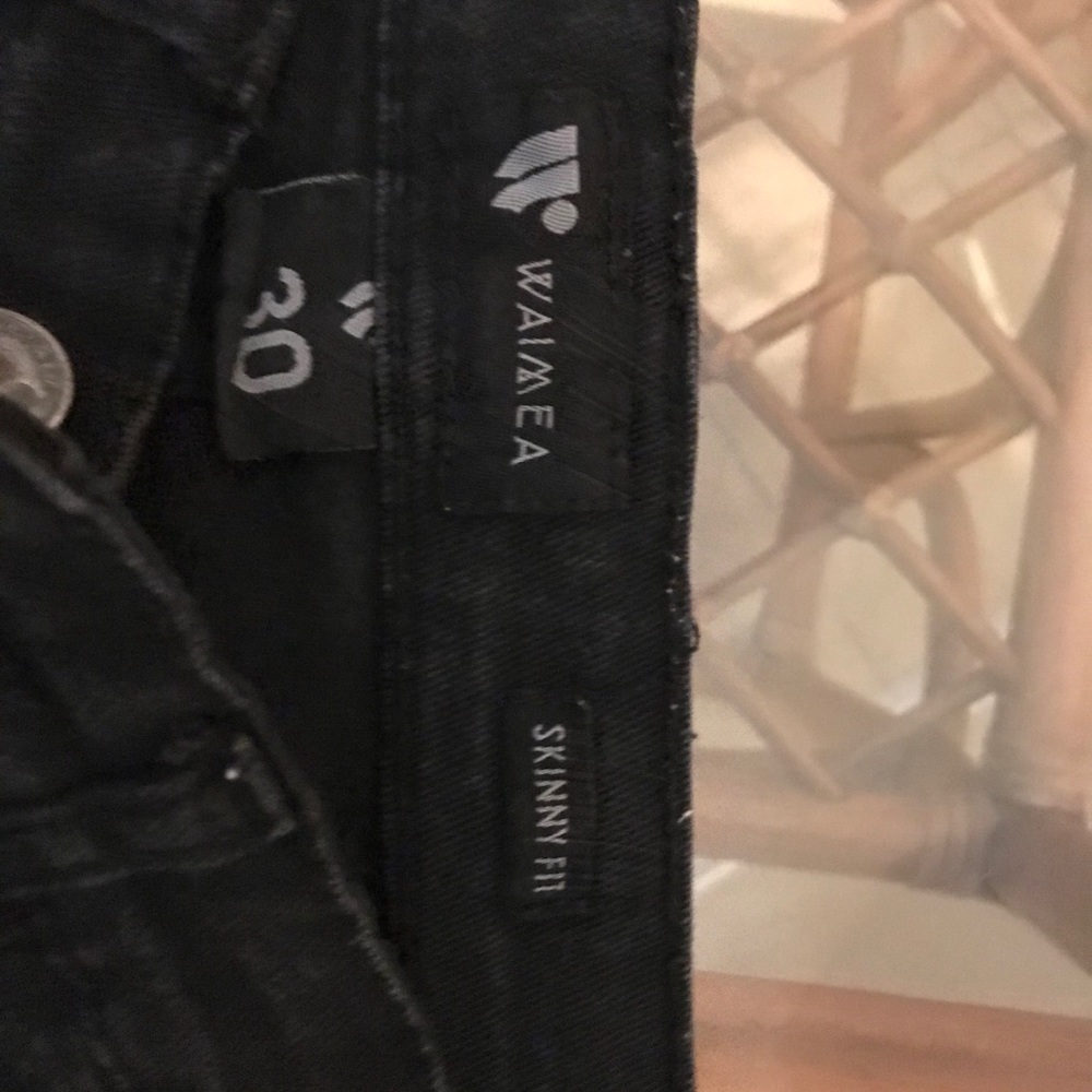 Waimea skinny fit jeans. 30by32.